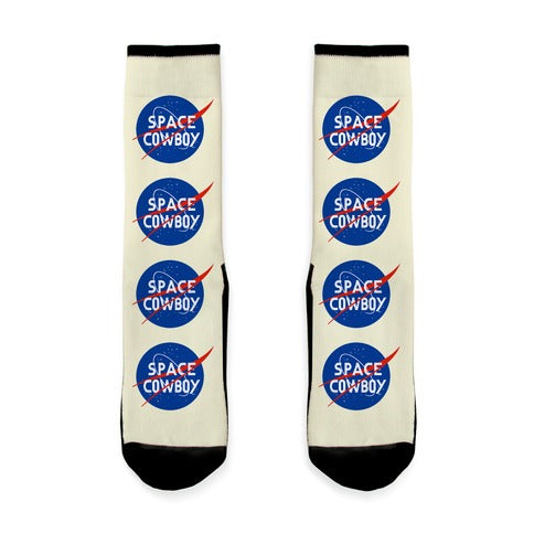 Space Cowboy Parody Socks
